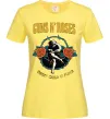 Женская футболка Guns N`Roses Sweet child Лимонный фото