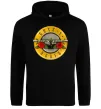 Чоловіча толстовка (худі) Guns N Roses logo Чорний фото
