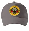 Кепка Guns N Roses logo Серый фото