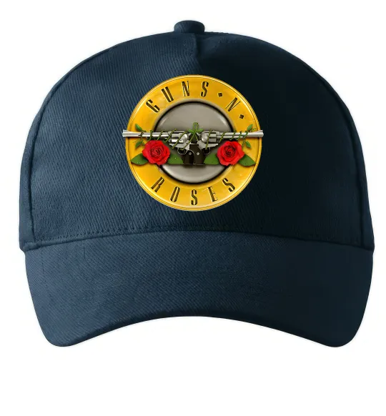 Кепка Guns N Roses logo Темно-синий фото