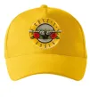 Кепка Guns N Roses logo Солнечно желтый фото
