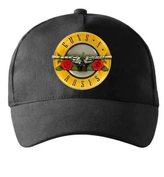 Кепка Guns N Roses logo Черный фото