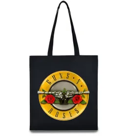 Эко-сумка Guns N Roses logo Черный фото