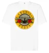 Футболка Оверсайз Guns N Roses logo Білий фото