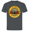 Мужская футболка Guns N Roses logo Графит фото
