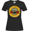 Женская футболка Guns N Roses logo Черный Женская футболка Guns N Roses logo Черный фото