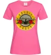 Женская футболка Guns N Roses logo Ярко-розовый Женская футболка Guns N Roses logo Ярко-розовый фото