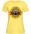 Женская футболка Guns N Roses logo Лимонный Женская футболка Guns N Roses logo Лимонный фото