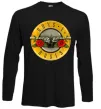 Лонгслів Guns N Roses logo Чорний Лонгслів Guns N Roses logo Чорний фото