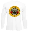 Лонгслів Guns N Roses logo Білий Лонгслів Guns N Roses logo Білий фото
