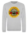 Світшот Guns N Roses logo Сірий меланж фото