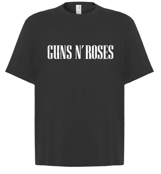 Футболка Оверсайз Guns N Roses Черный фото