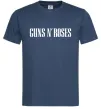 Чоловіча футболка Guns N Roses Темно-синій фото
