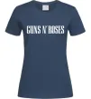 Женская футболка Guns N Roses Темно-синий Женская футболка Guns N Roses Темно-синий фото