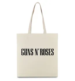 Эко-сумка Guns N Roses Бежевый фото