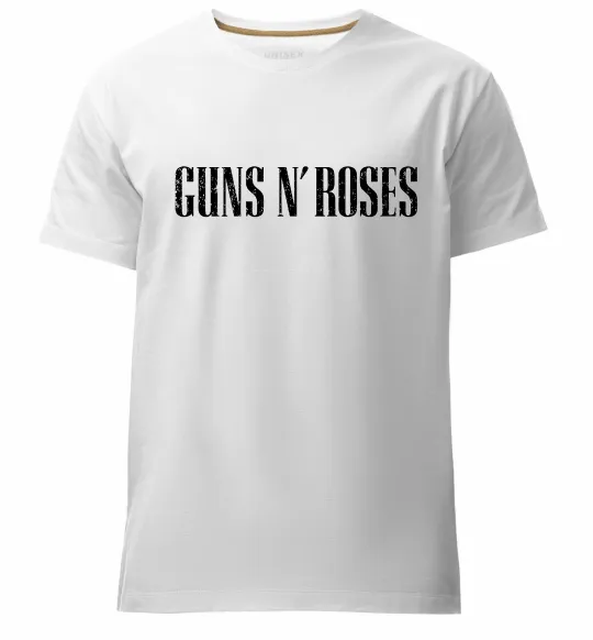 Чоловіча преміум футболка Guns N Roses Білий фото