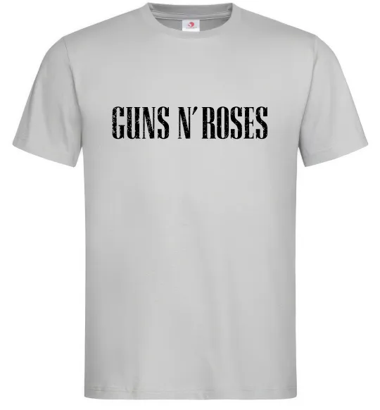 Чоловіча футболка Guns N Roses Сірий фото