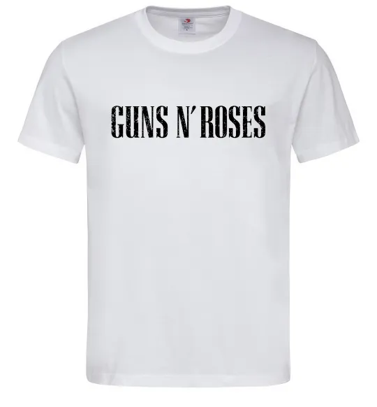 Чоловіча футболка Guns N Roses Білий фото