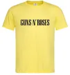 Чоловіча футболка Guns N Roses Лимонний фото