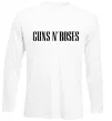 Лонгслів Guns N Roses Білий Лонгслів Guns N Roses Білий фото