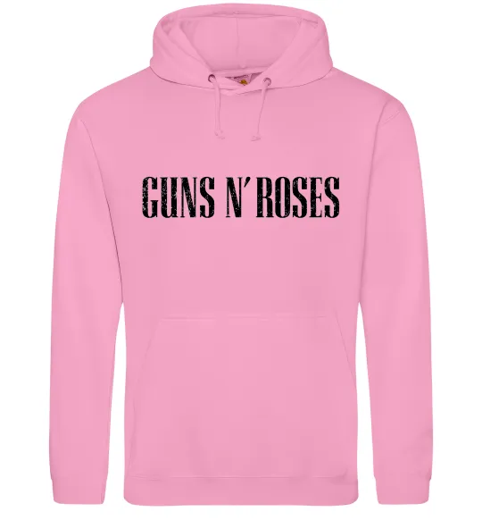 Женская толстовка (худи) Guns N Roses Розовый фото