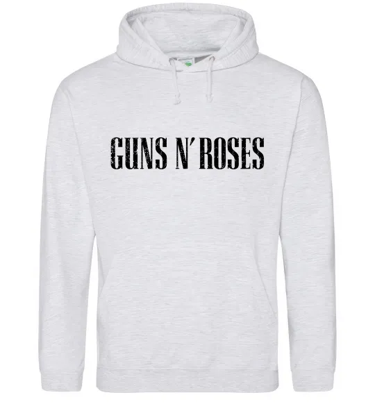 Жіноча толстовка (худі) Guns N Roses Сірий меланж фото