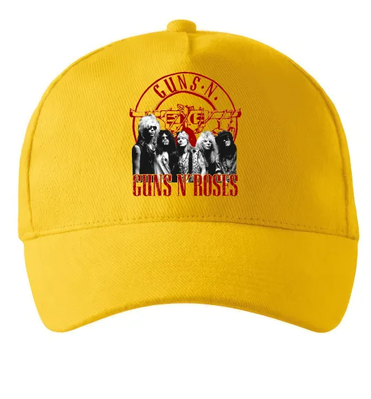 Кепка Guns N Roses photo Солнечно желтый фото
