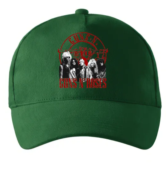Кепка Guns N Roses photo Темно-зеленый фото