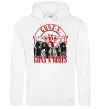 Мужская толстовка (худи) Guns N Roses photo Белый фото