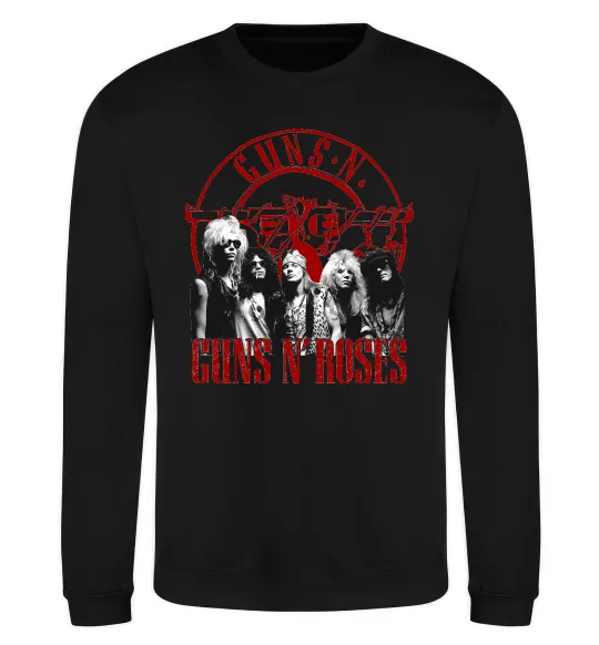 Свитшот Guns N Roses photo Черный фото