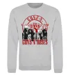 Свитшот Guns N Roses photo Серый меланж фото