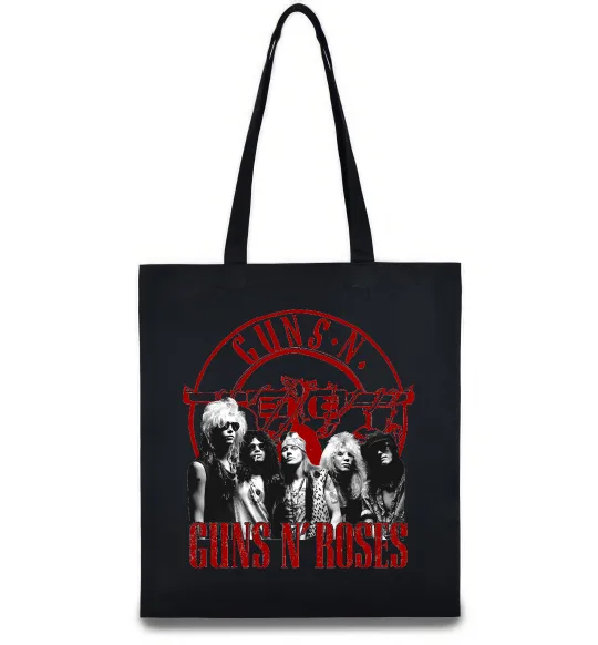 Эко-сумка Guns N Roses photo Черный фото