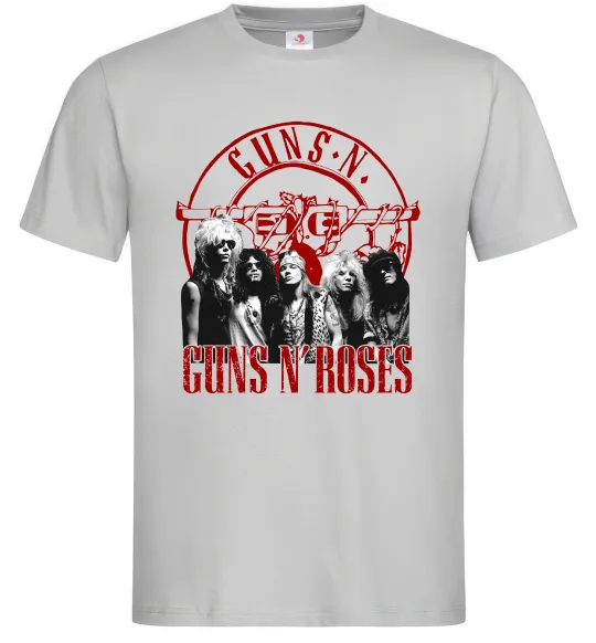 Чоловіча футболка Guns N Roses photo Сірий фото