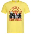 Чоловіча футболка Guns N Roses photo Лимонний фото