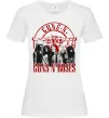 Женская футболка Guns N Roses photo Белый Женская футболка Guns N Roses photo Белый фото