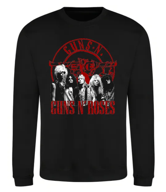 Свитшот Guns N Roses photo Черный фото