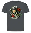 Мужская футболка Guns N Roses skull Графит фото