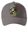 Кепка Guns N Roses skull Серый фото