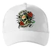 Кепка Guns N Roses skull Білий фото