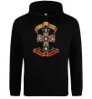 Женская толстовка (худи) Guns N Roses appetite for destruction Черный фото
