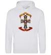 Женская толстовка (худи) Guns N Roses appetite for destruction Серый меланж фото