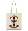 Эко-сумка Guns N Roses appetite for destruction Бежевый фото