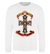 Свитшот Guns N Roses appetite for destruction Белый фото
