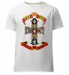 Чоловіча преміум футболка Guns N Roses appetite for destruction Білий фото
