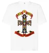 Футболка Оверсайз Guns N Roses appetite for destruction Білий фото