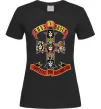 Женская футболка Guns N Roses appetite for destruction Черный Женская футболка Guns N Roses appetite for destruction Черный фото