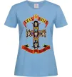 Женская футболка Guns N Roses appetite for destruction Голубой Женская футболка Guns N Roses appetite for destruction Голубой фото