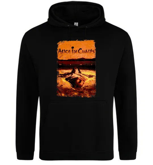 Мужская толстовка (худи) Alice in Chains Dirt Черный фото