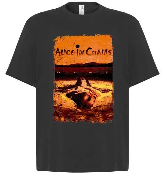 Футболка Оверсайз Alice in Chains Dirt Черный фото