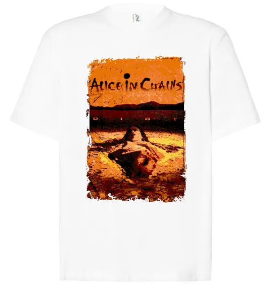 Футболка Оверсайз Alice in Chains Dirt Белый фото
